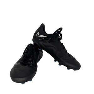 Nike Tiempo Legend 9 Academy kids Black Light Photo Blue‎ Sz 5 see pic